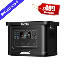 OUPES 2232Wh 2400W Exodus 2400 Portable Power Station Solar Generator Outdoor RV