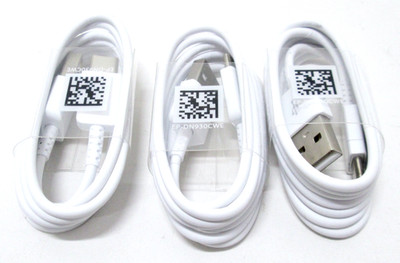3 - USB-A to USB-C Fast Charging Data/Sync Charger Cables