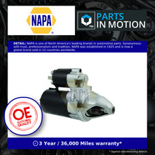 Starter Motor fits MG MGF RD 1.6 00 to 02 16K4F Manual Transmission NAPA Quality