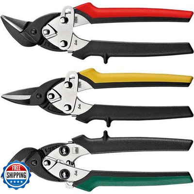 Bessey D15 Set Compact Aviation Snip 3 Piece High-Grade Steel Cutting Precision