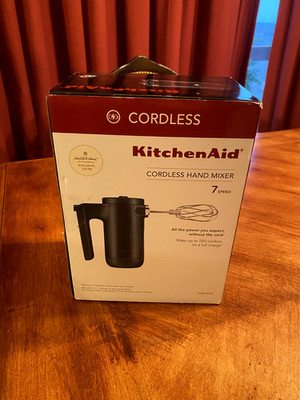 New in box  Kitchenaid cordless 7 speed hand mixer- Hearth and Hand Magnolia  