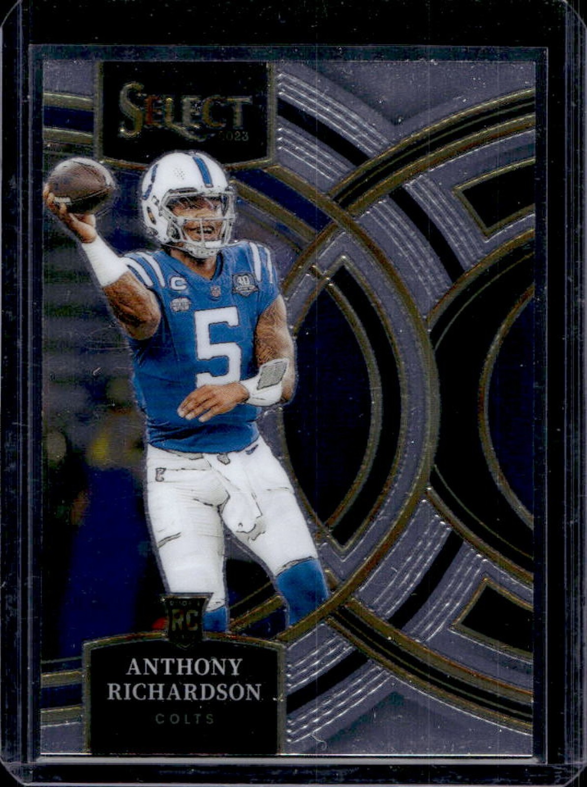 2023 Panini Select Anthony Richardson RC Rookie Premier Level #117 Colts