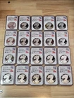 2001-2021 American Silver Eagle 20 Coin Set NGC PF70 Ultra Cameo Mercanti Signed