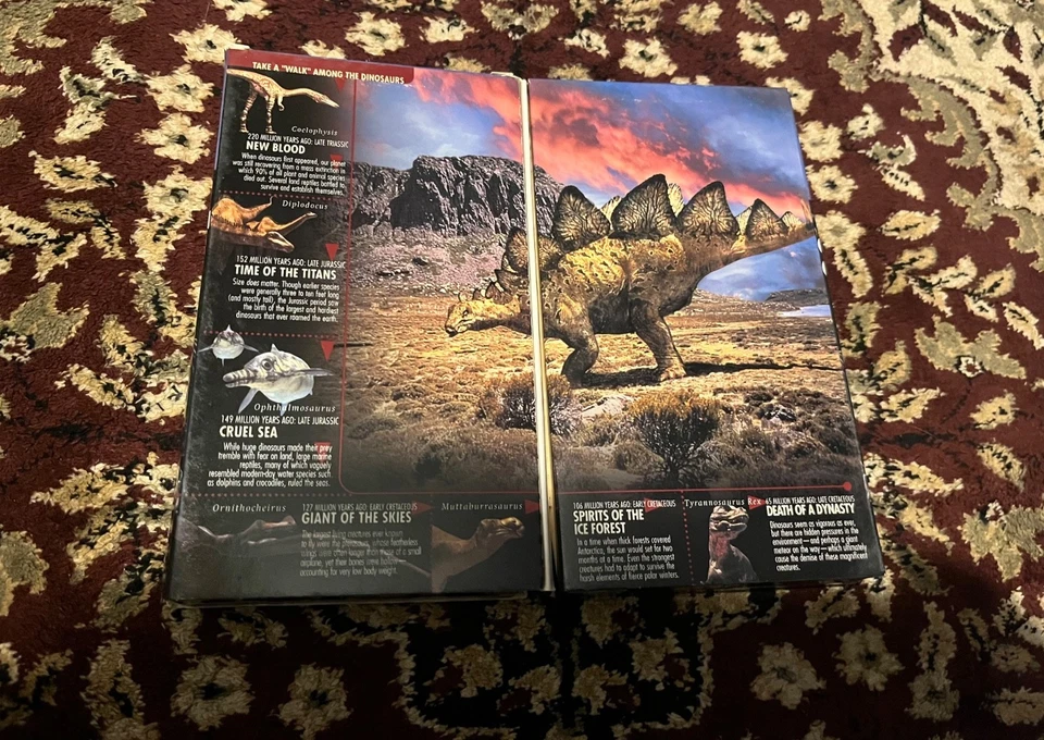 Walking with Dinosaurs VHS 2 Tape Set BBC 1999 - Image 4 of 4