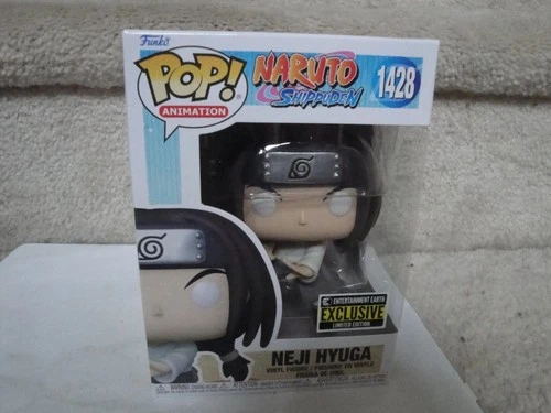 NIB Funko Pop Vinyl Naruto Shippuden Neji Hyuga Exclusive # 1428 Figure  !