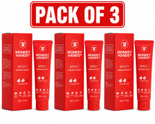 Monkey Hands Gel Grip Pole Dance Calisthenics Rings Parkour 3.4 oz Each 3 Pack