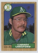 1987 O-Pee-Chee Carney Lansford #69 0kz8