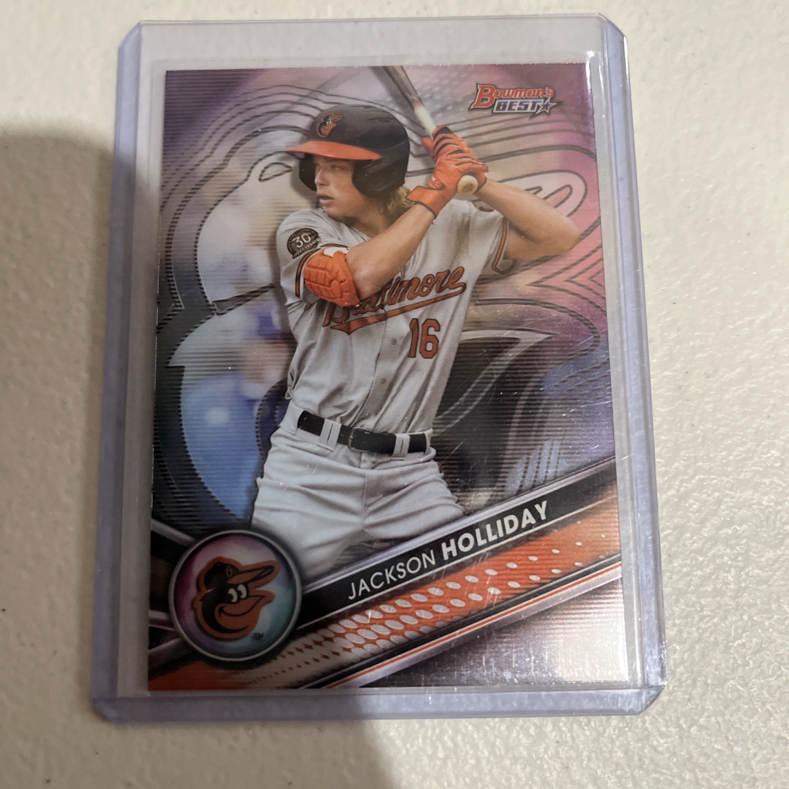 2022 Bowman's Best #TP-2 Jackson Holliday Top Prospects Baltimore Orioles