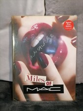 Hardback First Edition Signed Miles Of Mac Large Makeup Book