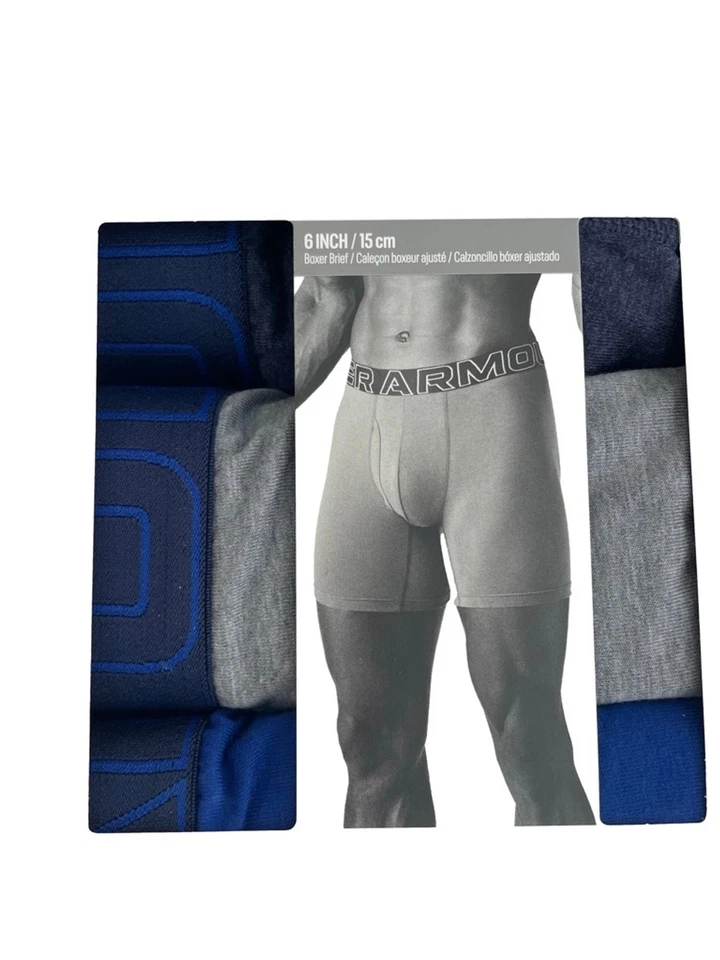 Under Armour Performance 棉平角短裤 尺寸 S 6 双 — 第 2/4 张图片