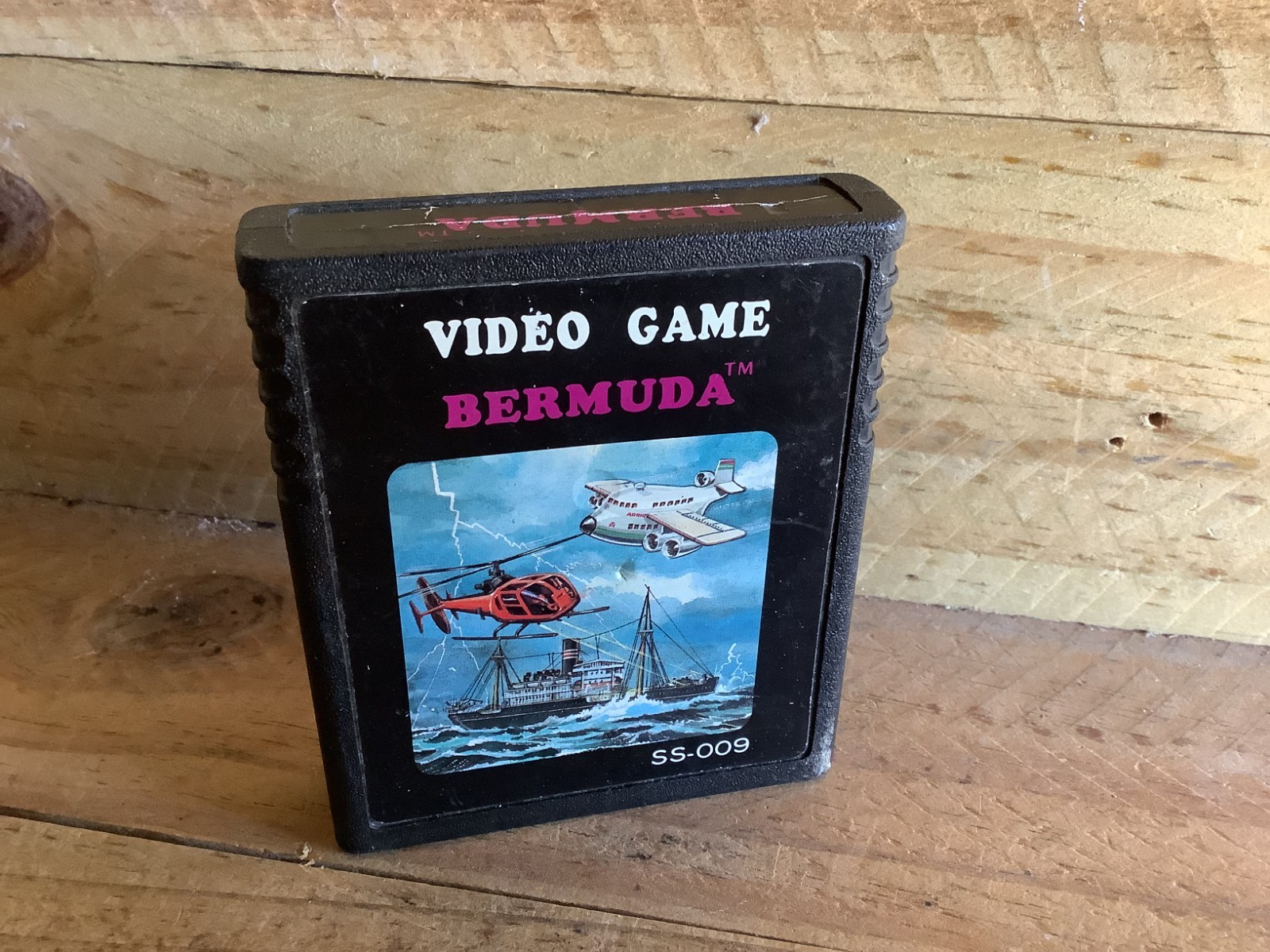 BERMUDA - ATARI 2600 VIDEO VINTAGE GAME CARTRIDGE - TESTED WORKING