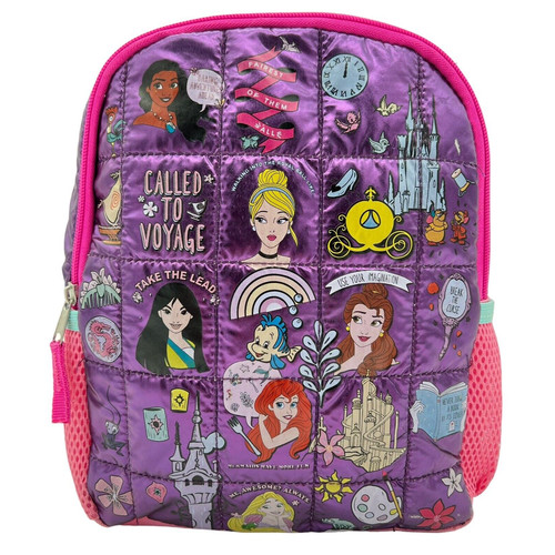 Disney Princess Mini Backpack Multi Character Toddler Kids 8x10 Bioworld Small