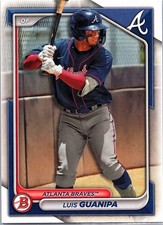 2024 Bowman #BP-118 Luis Guanipa Prospects