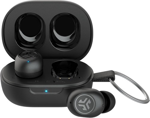 JLab JBuds Mini True Wireless Bluetooth Earbuds Smallest Fit Multipoint 20+H NEW