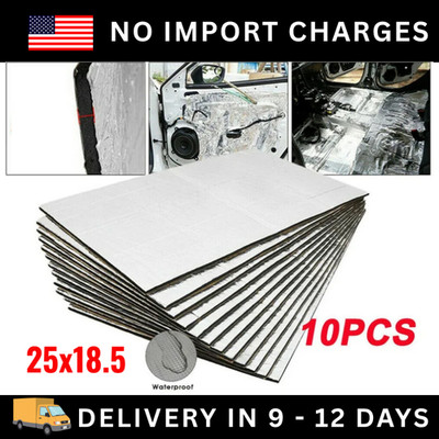 Self-adhesive Sound Deadener Heat Shield Car Firewall Hood Floor Insulation Mat