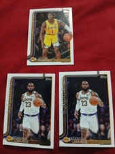 NBA LAKERS (2) LeBron James 2025-26 Topps #150 & ADOU THIERO RC 