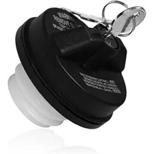 Locking Gas Cap Fuel Tank with Key, Gas Cap Lock Locking Fuel Cap Cover Replacem