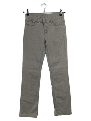 MAC Dream Cotton Damen Stoffhose Gr. 36 W28 Grau Baumwolle Casual