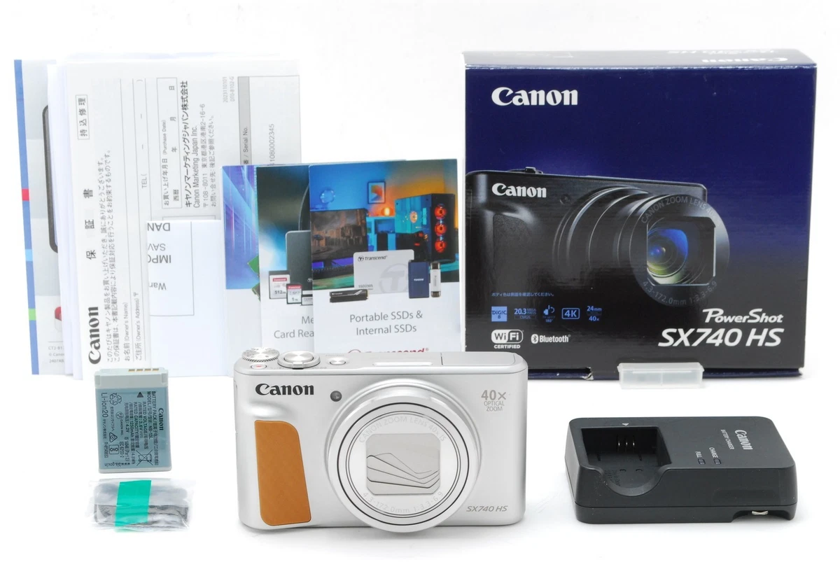 ほぼ未使用⭐︎ Canon PowerShot SX740 HS シルバー Amazon | Canon コンパクトデジタルカメラ PowerShot SX740 HS