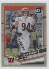 2023 Panini Donruss Optic Flex Prizm 30/149 Sam Hubbard #44 13ys