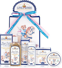 , Linea Bimbi - Set Bagnetto Neonato Trio Shampoo Bagnoschiuma Bambini E Neonato