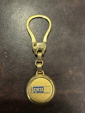 Lancia Brass Keychain, Italian Retro Rare #2