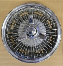 Oem 1964-66 Chevy Impala Passenger 14 3 Bar Spinner Hubcap Clean Oem 1964-66 Chevy Impala Passenger 14 3 Bar Spinner Hubcap Clean