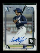 2015 Bowman Draft #BCA-GW Garrett Whitley Chrome Draft Pick Refractors Auto