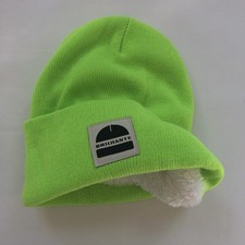 New Unisex Winter Hats Add Fur Lined Men And Women Warm Beanie Nion Green