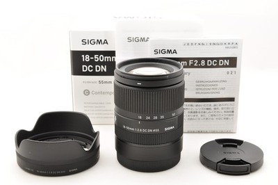 SIGMA 18-50mm F/2.8 DC DN Lens for SONY E mount APS-C [ Near MINT in Box ] #C332