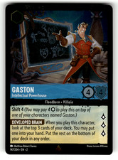 Disney Gaston 147/204 2023 Lorcana Inkworks