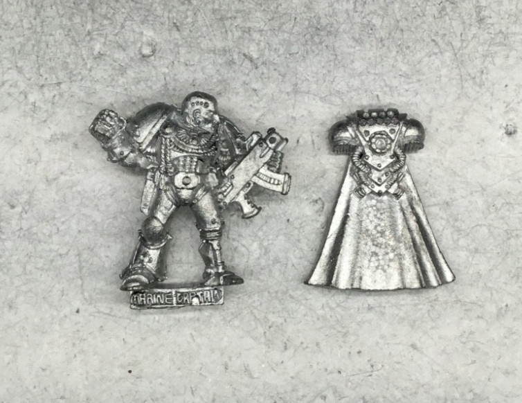 Games Workshop - WH40k Space Marine Captain (G) - Citadel Metal OOP