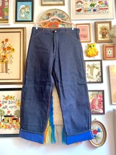 Deadstock Mid-1950s Cowpuncher Jeans – Fleece Lined Canadian Vintage Workwear