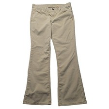 VTG Y2K Gap 1969 Limited Edition Tan Corduroy Flare Bootcut Pants Womens 12R
