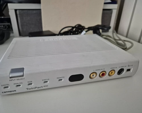 Canopus Twinpact-100 convertisseur VHS, HI8, vers Numérique (similar à ADVC-110)