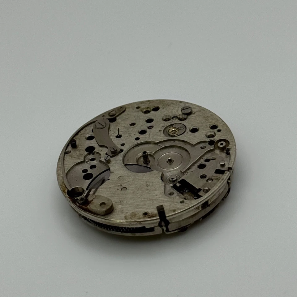 Механизм для хронографа Landeron 349 редкие ручные винтажные швейцарские детали 31,5 мм - Изображение 4 из 4