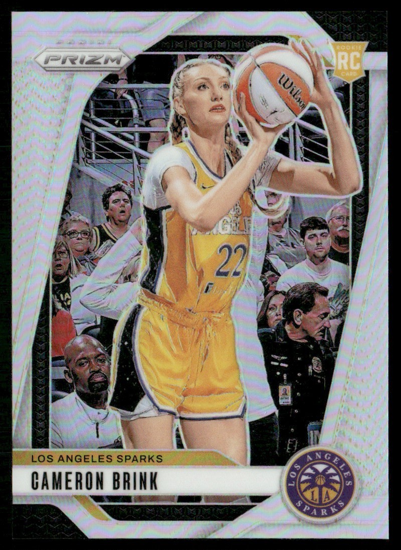 2024-25 Panini Prizm WNBA Silver Cameron Brink Rookie #127 BG6-2