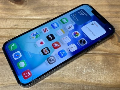 Apple iPhone 12 Pro Max - 256 GB - Blue - A2342 - Broken - For Parts/Repair
