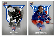 2025-26 Upper Deck New York Rangers Centennial True to the Blue card U-Pick List