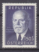 982 x (czyste pierwsze złożenie) 80. urodziny Theodora Körnera