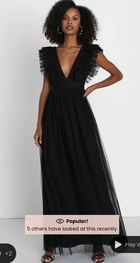black maxi dress ebay Theory Black Maxi Dresses for Women for sale