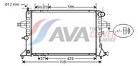 AVA Clever Choice MotorküHler WasserküHler ** Clever FIT ** OLA2252 FüR Opel CC