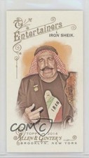 2014 Topps Allen & Ginter's Mini Allen & Ginter Back The Iron Sheik #153 HOF 4e9