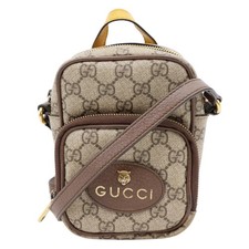 Gucci Neo Vintage Mini GG Supreme Canvas Crossbody Bag Beige 658556