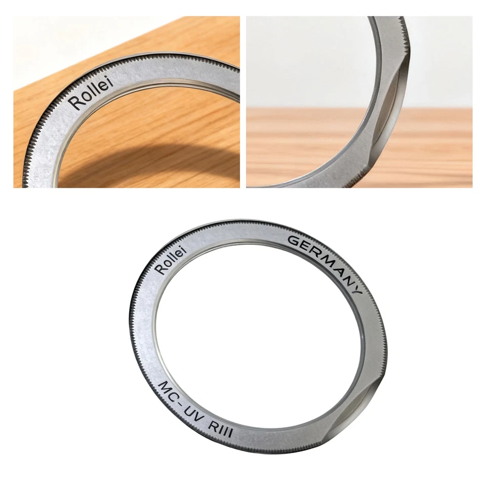 UV Filter/Lens Hood For Rolleiflex Bay-3 Bay III 2.8F 2.8D 2.8E 2.8C 2.8GX FX - Image 2 of 4