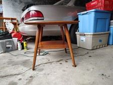 Heywood Wakefield Mid Century Modern MCM 2-Tiered Coffee Table - All Original