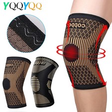 Copper Knee Brace for Arthritis Pain Support Compression Sleeve Sports Relief
