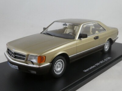 Kk Mercedes Benz 500 Sec C126 Gold Metallic 1987 1/18 KKDC180335