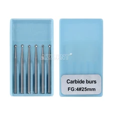 Dental FG Surgical Tungsten Carbide Bur Round FG XL4 25mm 6Pcs/Pack