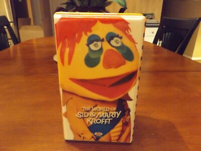 THE WORLD OF SID & MARTY KROFFT, 3 VHS BOX SET / 2 SEALED